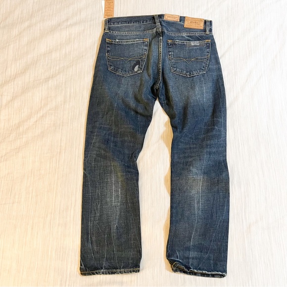 Ralph Lauren Varick Slim Straight Rope Dyed Jeans - Picture 11 of 16